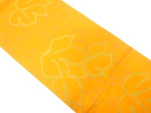 蔦の葉模様織り出し　袋帯